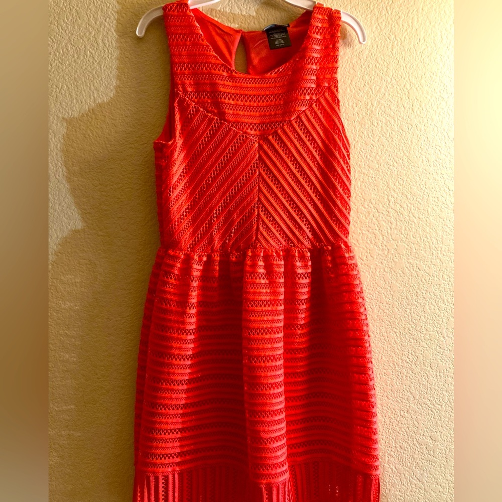 Cute melon dress. Perfect for spring.